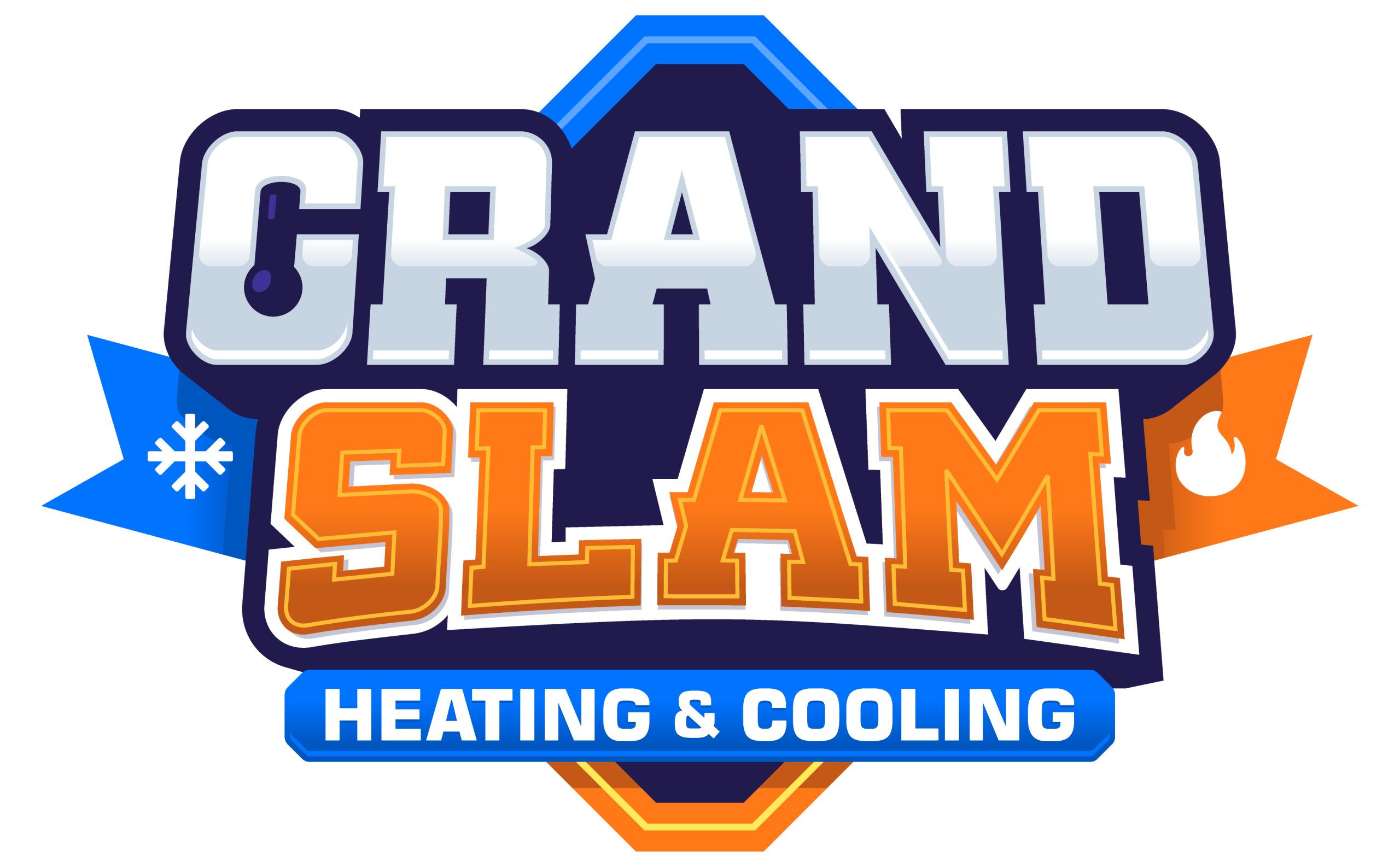 Grand Slam Heating & Cooling Logo